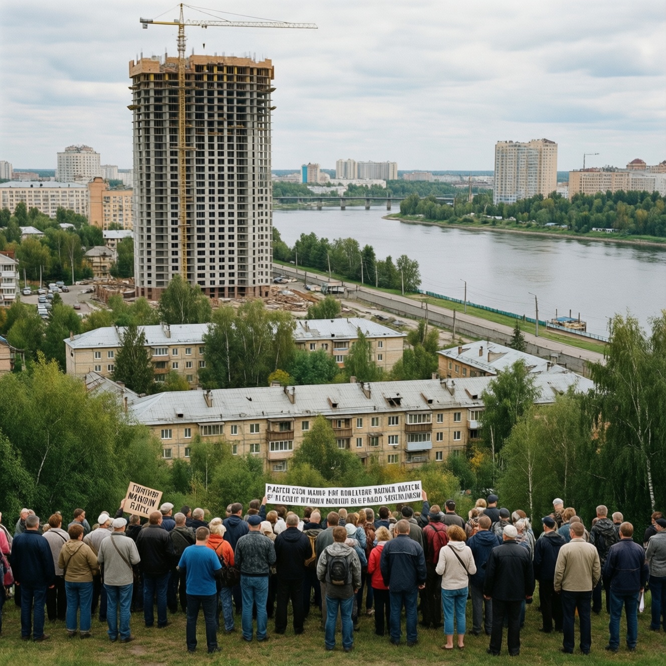Екатеринбуржцы выступили против высотной застройки у парка Маяковского
